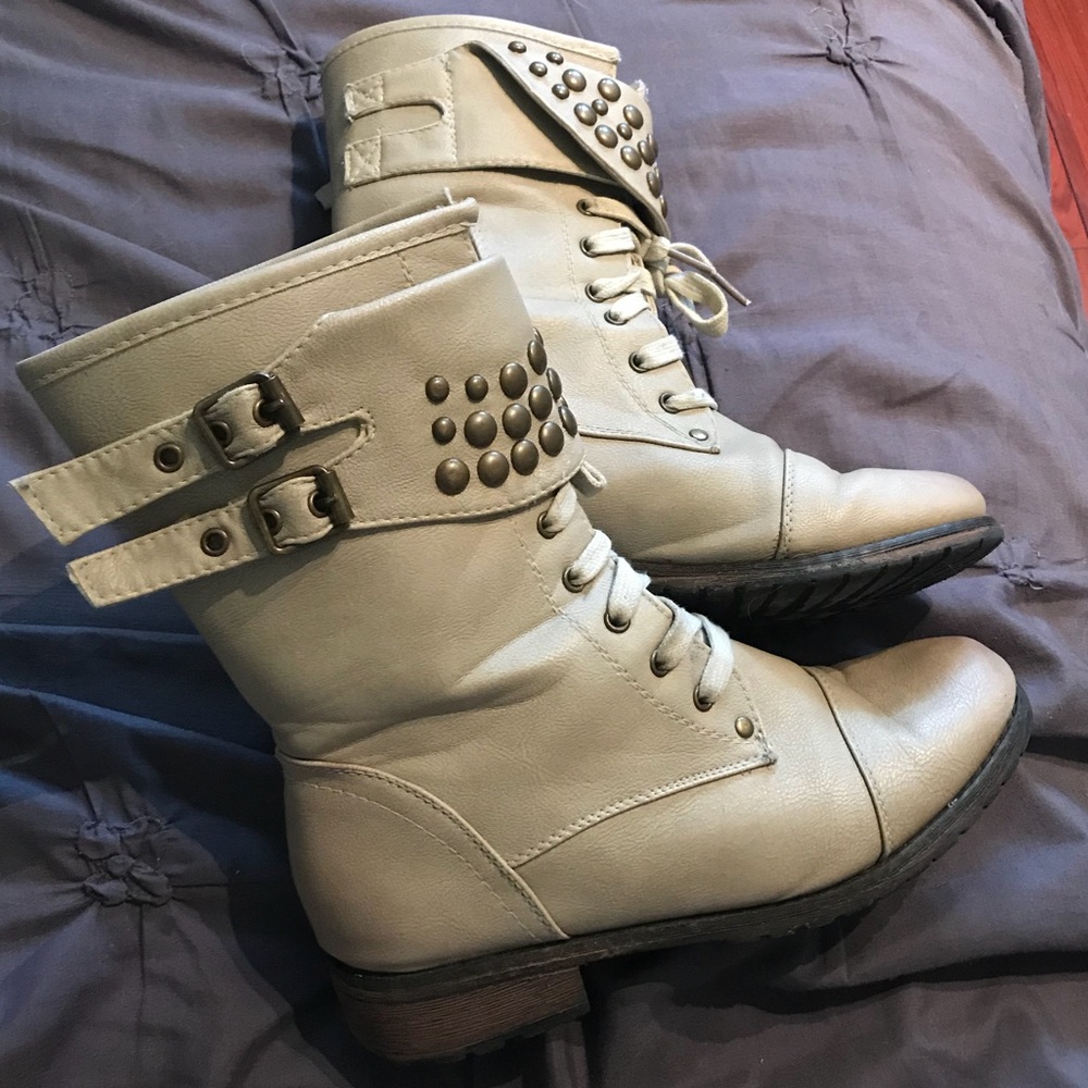 White boots